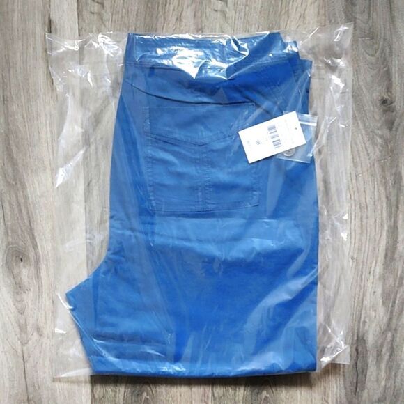 Northern Reflections New With Tag Size 10 Blue Cropped Pants - Picture 4 of 7